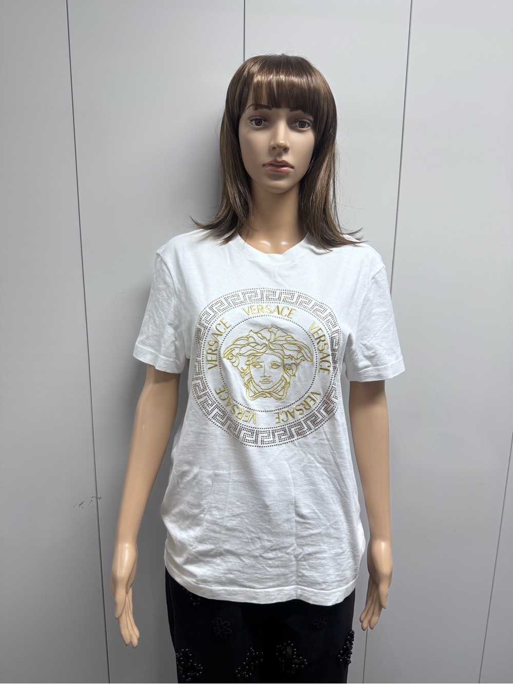 ❤️‍🔥NWOT RARE VERSACE CRYSTAL MEDUSA TOP